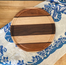 Load image into Gallery viewer, Handmade Wooden Tray with Glass Dome – Maple, Cherry, Walnut