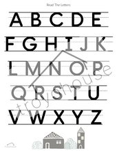 Load image into Gallery viewer, Alphabet and Number worksheets