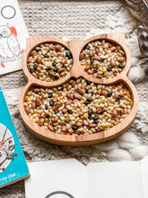 Load image into Gallery viewer, Wooden Owl Toddler Plate - Montessori - Waldorf Sensory Tray