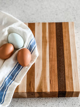 Load image into Gallery viewer, Square Edge Grain Cutting Board - Butcher Block