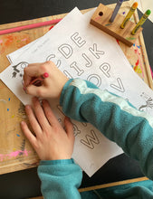 Load image into Gallery viewer, Alphabet and Number worksheets