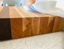 Load image into Gallery viewer, Square Edge Grain Cutting Board - Butcher Block