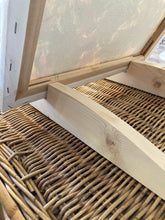 Load image into Gallery viewer, Wooden Portable Art, Sign, or Canvas Stand - Table Top Wedding Easel