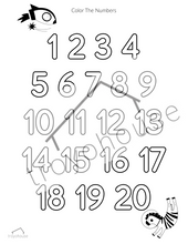 Load image into Gallery viewer, Alphabet and Number worksheets