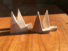 Load image into Gallery viewer, Wooden Display For Name and Shape Puzzles- Book And Art Holder