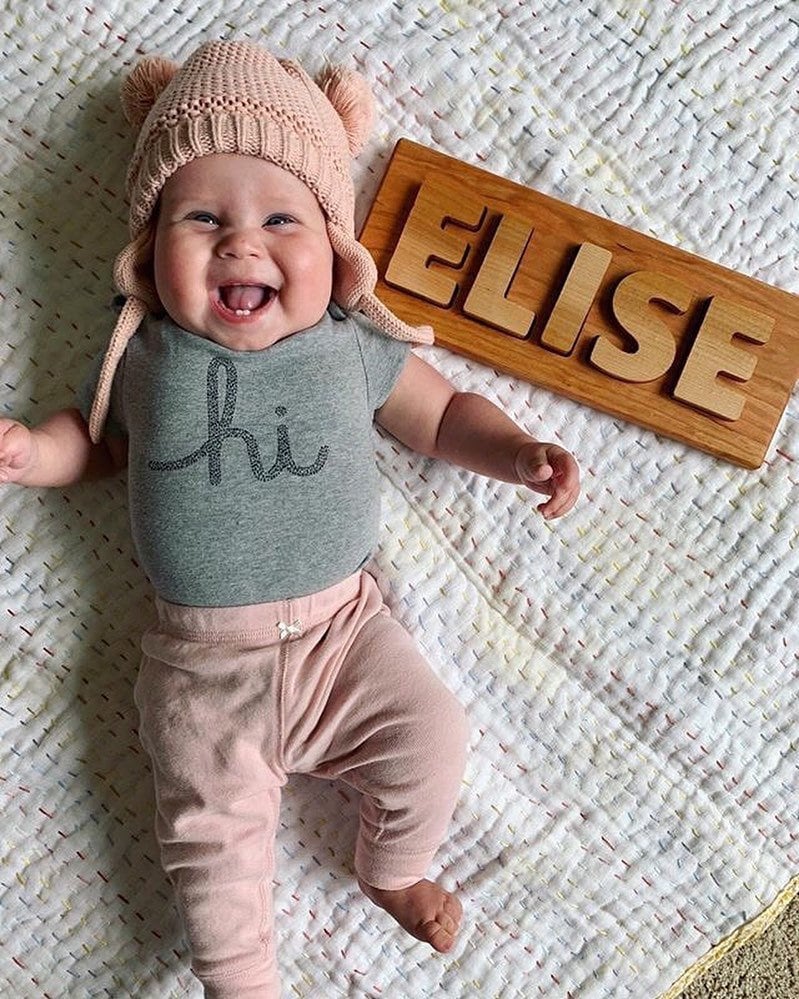 Personalized Name Puzzle For Babies and Toddlers