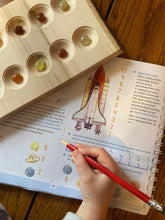 Load image into Gallery viewer, Wooden Ten Frame, Counting Board, Montessori Math, Sorting Tray